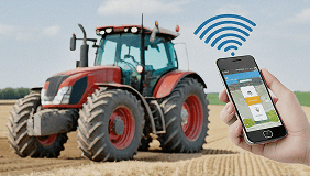 Assinatura anual do sistema de telemetria de máquina agrícolas REX